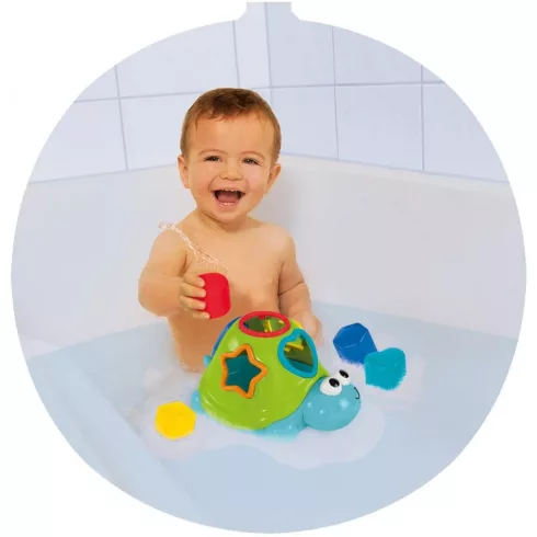 Simba Toys ABC - Formaválogató teknős fürdőjáték babáknak (104010027)