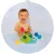 Simba Toys ABC - Formaválogató teknős fürdőjáték babáknak (104010027)