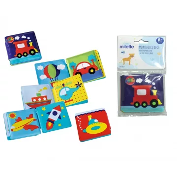   Simba Toys ABC - Hangot kiadó, lapozhatós könyv babáknak (104011641)