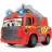   Dickie Toys ABC - Gombnyomásra induló tűzoltóautó fénnyel és hanggal kicsiknek 28cm (204114005)