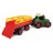   Dickie Toys ABC - Tehénszállító traktor kicsiknek utánfutóval, fénnyel és hanggal 31cm (204115001)