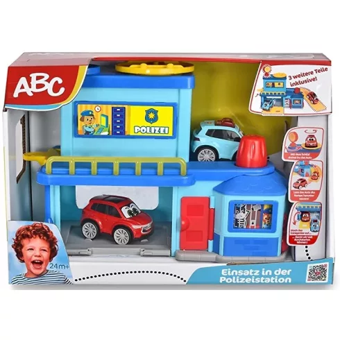 Dickie Toys ABC - Rendőrség játékszett autókkal kicsiknek
