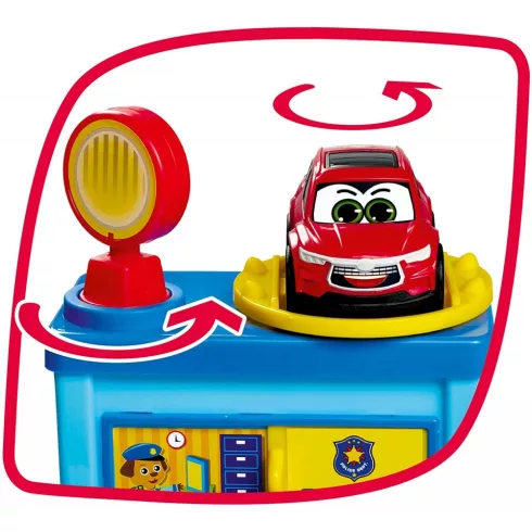 Dickie Toys ABC - Rendőrség játékszett autókkal kicsiknek
