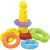 Simba Toys ABC - Színes gyűrűpiramis – 20 cm-es játék torony babáknak