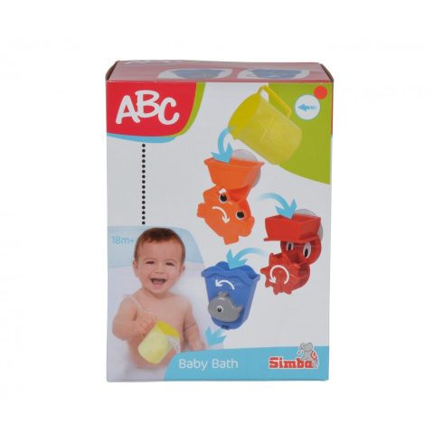 Simba Toys ABC - Állatos fürdőjáték babáknak (104019578)