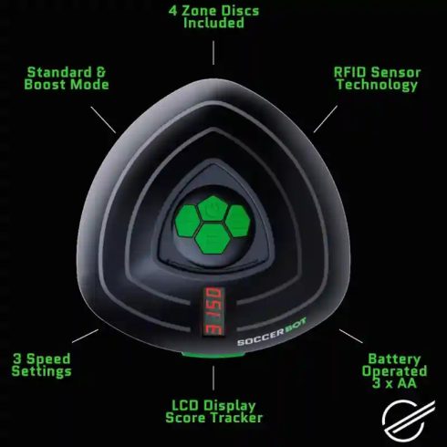 Soccer Bot interaktív fociedző robot