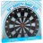 Biztonsági darts készlet nyilakkal és táblával 41,5cm