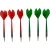 Biztonsági darts készlet nyilakkal és táblával 41,5cm