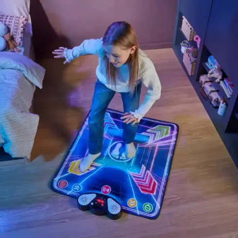 Dance Mat interaktív táncszőnyeg (csomagolássérült)