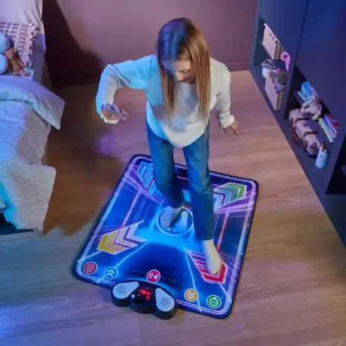 Dance Mat interaktív táncszőnyeg (csomagolássérült)