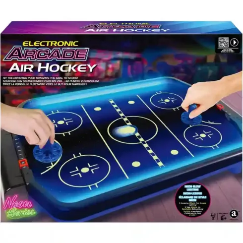 Electronic Arcade interaktív léghoki társasjáték