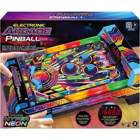 Electronic Arcade interaktív asztali flipper
