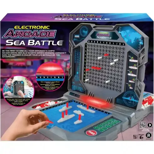Electronic Arcade interaktív torpedó társasjáték