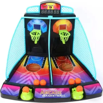 Electronic Arcade interaktív kosárlabda társasjáték