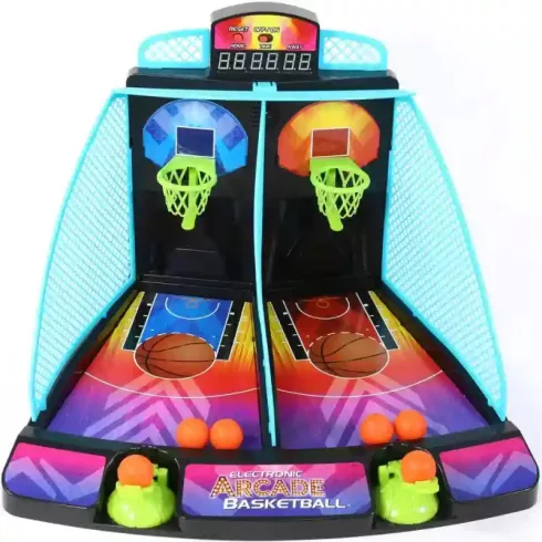 Electronic Arcade interaktív kosárlabda társasjáték