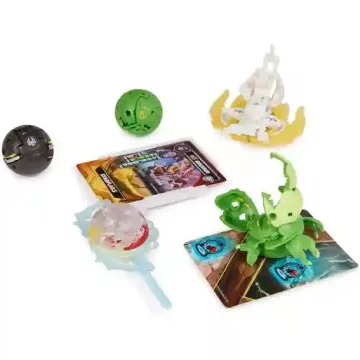   Bakugan harci csomag 5 figurával (Octogan, Bruiser, Ventri, Hammerhead, Butterclaw)
