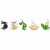 Bakugan harci csomag 5 figurával (Octogan, Bruiser, Ventri, Hammerhead, Butterclaw)