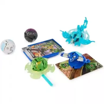   Bakugan harci csomag 5 figurával (Ventri, Dragonoid, Bruiser, Trox, Smoke)