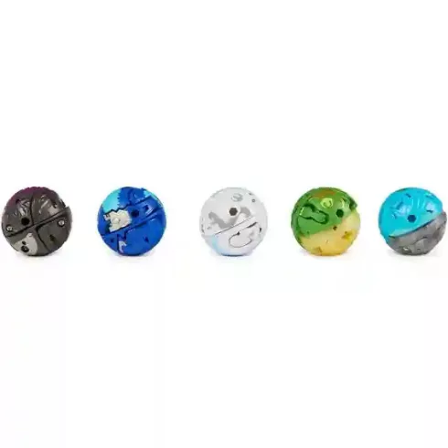 Bakugan harci csomag 5 figurával (Ventri, Dragonoid, Bruiser, Trox, Smoke)
