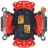 Bakugan 3.0 harci aréna Dragonoid figurával