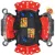 Bakugan 3.0 harci aréna Dragonoid figurával