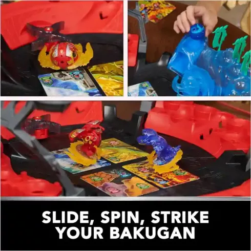 Bakugan 3.0 harci aréna Dragonoid figurával
