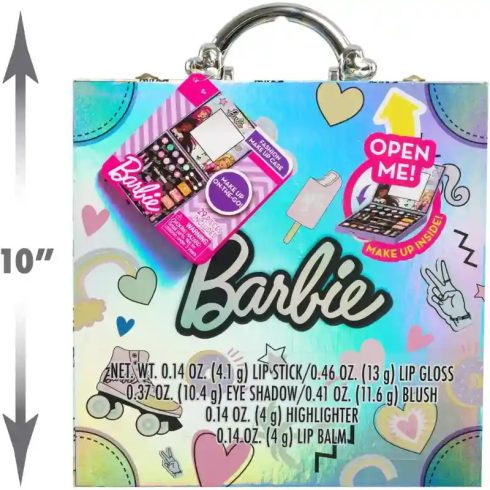Barbie Fashion sminkkészlet hordozható kofferben