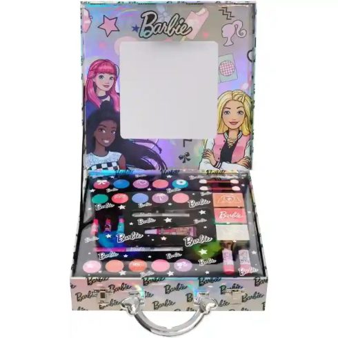 Barbie Fashion sminkkészlet hordozható kofferben