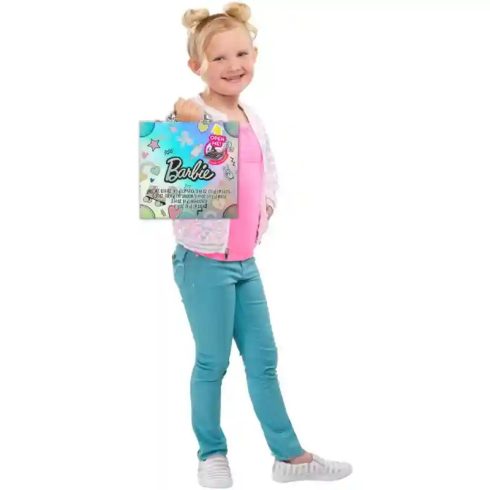 Barbie Fashion sminkkészlet hordozható kofferben