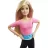 Mattel Barbie hajlékony jógababa (csomagolássérült)