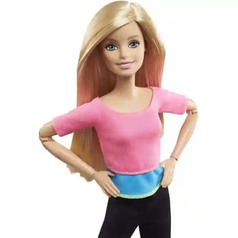 Mattel Barbie hajlékony jógababa (csomagolássérült)