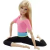Mattel Barbie hajlékony jógababa (csomagolássérült)