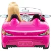 Mattel Barbie rózsaszín kabrió autó babával