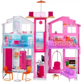   Mattel Barbie nyitható városi álomvilla, babaház bútorokkal