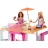   Mattel Barbie nyitható városi álomvilla, babaház bútorokkal