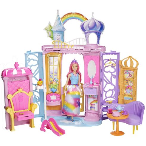 Mattel Barbie FRB15 Dreamtopia kastély babával