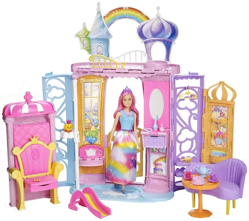 Mattel Barbie FRB15 Dreamtopia kastély babával