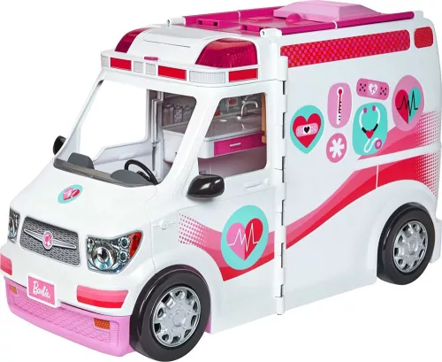 Mattel Barbie FRM19 Mentőautó és kórház