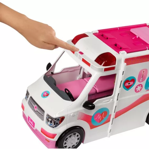 Mattel Barbie FRM19 Mentőautó és kórház