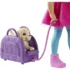 Mattel Barbie utazó Chelsea baba kiskutyával