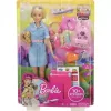 Mattel Barbie utazó baba kiegészítőkkel