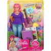 Mattel Barbie utazó Daisy baba kiscicával és gitárral