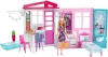 Mattel Barbie FXG55 Összecsukható tengerparti ház babával