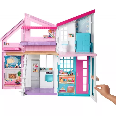 Mattel Barbie FXG57 Malibu összecsukható tengerparti álomház (csomagolássérült)