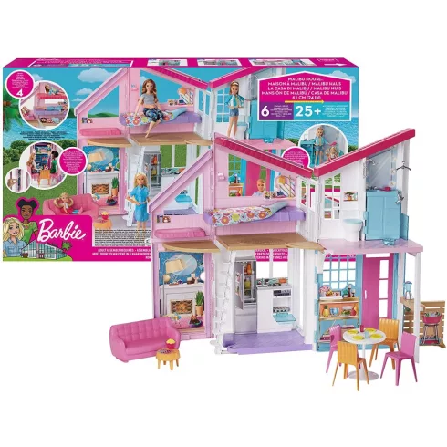 Mattel Barbie FXG57 Malibu összecsukható tengerparti álomház