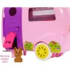 Mattel Barbie lakókocsi autóval és Chelsea babával