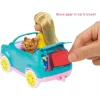 Mattel Barbie lakókocsi autóval és Chelsea babával
