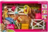 Mattel Barbie FXH15 Lovarda játékszett (csomagolássérült)