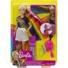 Mattel Barbie fodrász baba szivárványos, csillámos hajjal