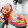 Mattel Barbie fodrász baba szivárványos, csillámos hajjal